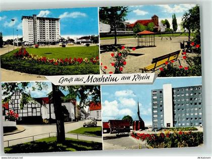 40789 W4019 Monheim , Rheinl - Hochhaus Kinderspielplatz Ortsstraße - 39390725