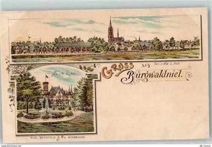41366 W4056 Schwalmtal , Niederrhein Lithographie Haus Klee Burgwaldniel... - 13610603