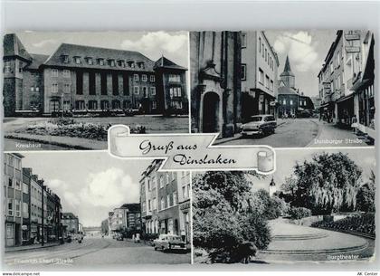 46535 W4220 Dinslaken - Kreishaus Burgtheater Duisburger Strasse Friedri... - 10019281