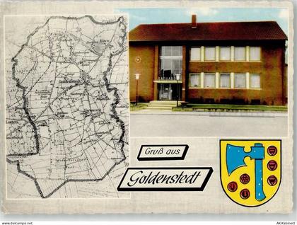 49424 W2849 Goldenstedt , Kr Vechta - Rathaus Landkarte - 52151584