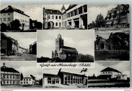 52525 W5138 Heinsberg , Rheinl - Hauptzollamt Torbogen Kreisgymnasium Eh... - 10574149