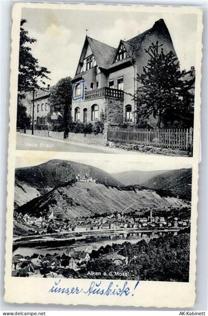 56283 W5401 Alken , Mosel - Haus Braun, Moselansicht - 51124350