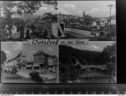 57518 W5240 Betzdorf , Sieg GLASNEGATIV Mehrfachbildkarte - 30034956