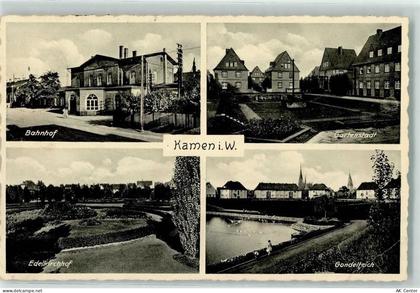 59174 W4708 Kamen , Westf - Bahnhof Gondelteich Edelkirchhof Gartenstadt... - 13900038