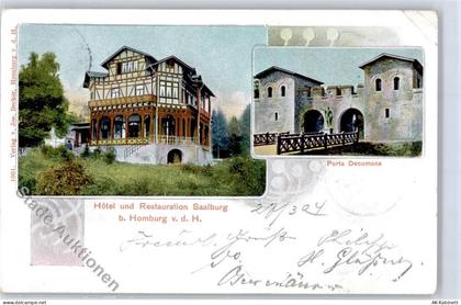 61348 W6380 Saalburg-Kastell 1904 - Gasthaus Saalburg - 51415477