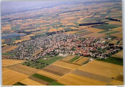 64560 W6086 Riedstadt - Fliegeraufnahme, Ortsansicht, Kirche - 51090593