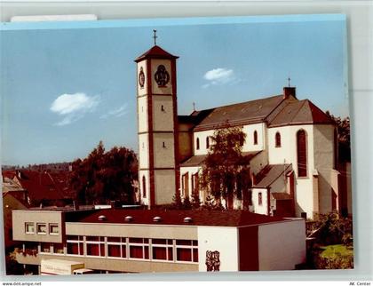 66679 W6646 Losheim , Saar FOTO KEINE AK Ortsansicht Kirche - 40092933