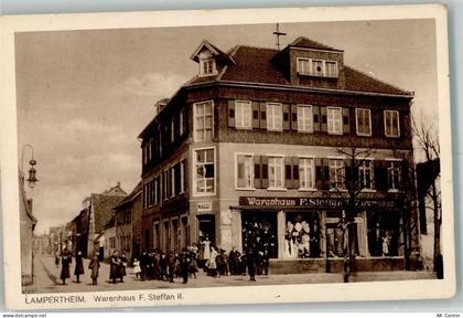 68623 W6840 Lampertheim , Hess Foto AK Warenhaus Steffan II. MAGGI-Werbu... - 13660000