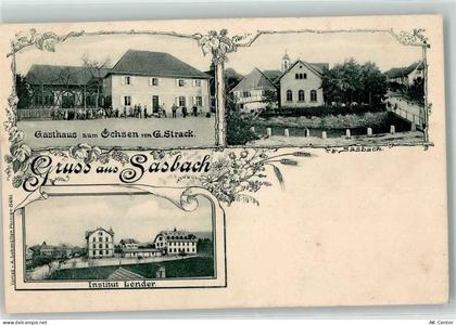 77880 W7591 Sasbach b Achern, Baden - Institut Lender Gasthaus zum Ochse... - 13465611
