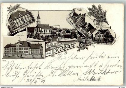 78647 W7218 Trossingen 1901 Lithographie Beim Türmle Schule Villa Hohner... - 13672222