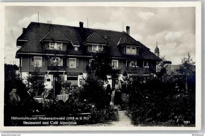 79862 W7821 Höchenschwand - Gasthaus Pension Cafe Alpenblick - 51811564