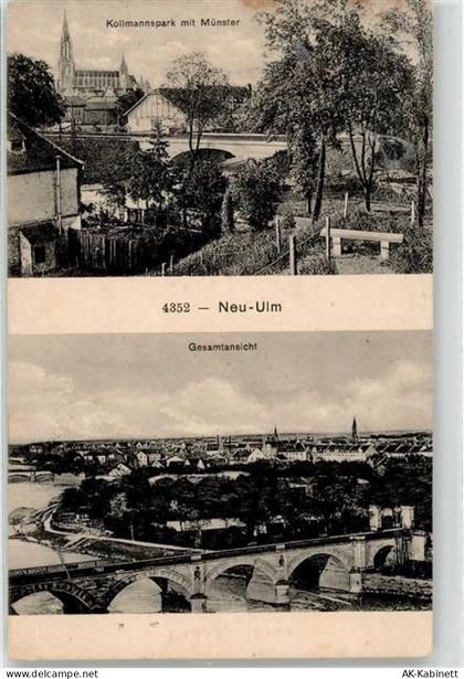 89231 W7910 Neu-Ulm - Kollmanspark Münster Brücke - 52094998