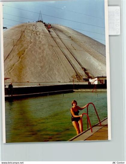 92242 W8452 Hirschau , Oberpf FOTO KEINE AK Freibad Winter Monte Caolino... - 40014760