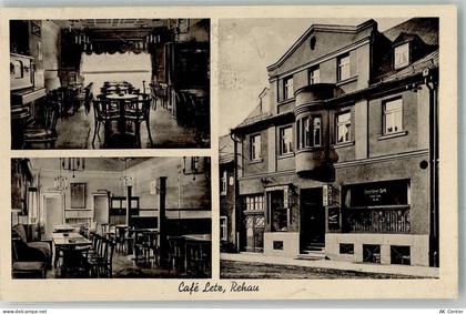 95111 W8673 Rehau , Oberfr - Gasthaus Cafe Letz - 13552658