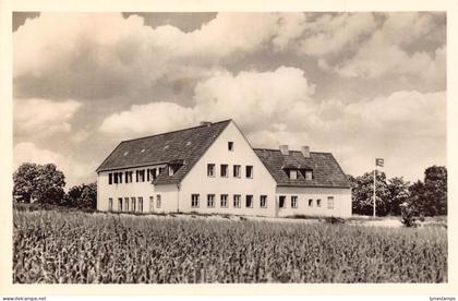 A105 Germany 1953 Jugendherberge am Grenzlandring Wegberg Kreis Erkelen postcard