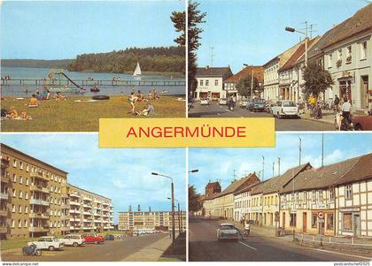 B47486 Angermunde boats bateaux cars voitures multiviews    germany