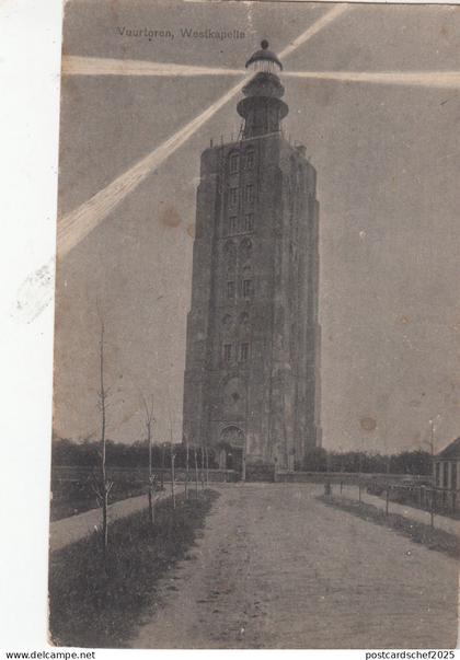 B80339 vuurtoren westkapelle germany  front/back image
