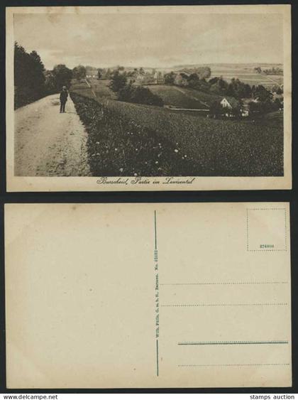 Germany Old Postcard - Burscheid - Partie im Louisental