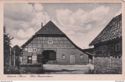 Lehrte Altes Bauernhaus German Hanover Rare Old Postcard