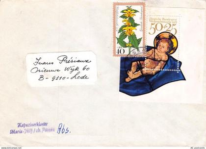 SA36f Germany, Passau 1978 Christmas, to Lede, Belgium cover