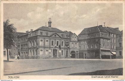 uk42087 rafhaus und markt julich germany