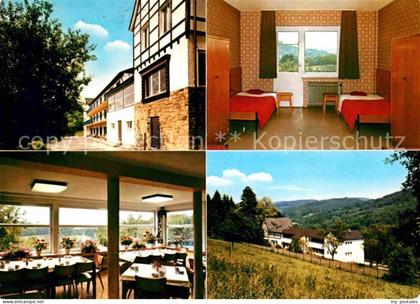 Overath Schullandheim Kiefhaus Essensraum Zimmer