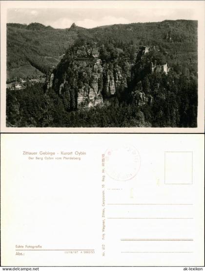 Ansichtskarte Oybin Berg Oybin 1953