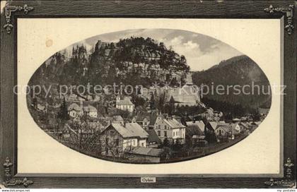 Oybin Sachsen Panorama Berg Oybin