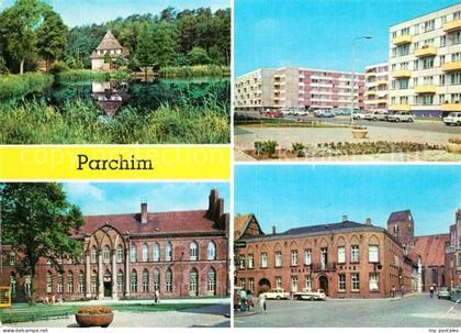 Parchim Kinderkurheim Markower Muehle Leninstrasse Rathaus Waagestrasse