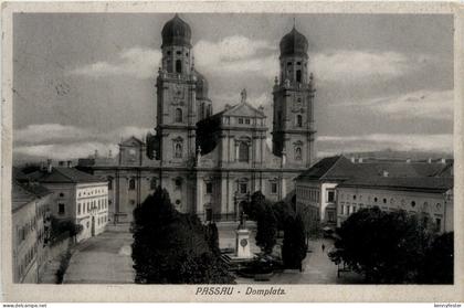 Passau/Bayern - Passau, Domplatz