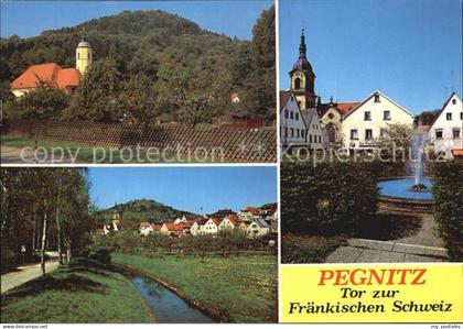 Pegnitz Kirche Brunnen