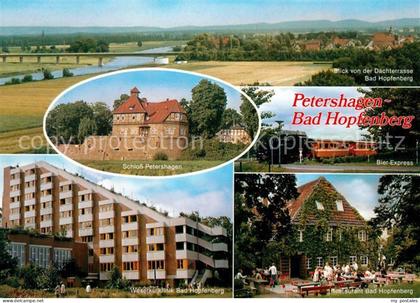 Bad Hopfenberg Schloss-Petershagen Bier-Express Weserkurklinik Restaurant