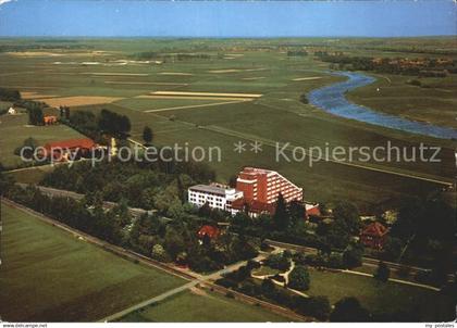 Petershagen Weser Fliegeraufnahme Bad-Hopfenberg