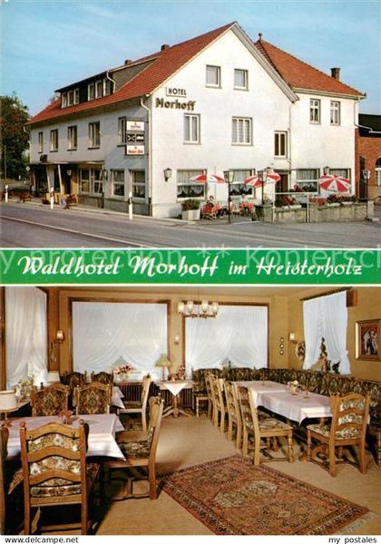 Petershagen Weser Waldhotel Morhoff im Heisterholz Gaststube