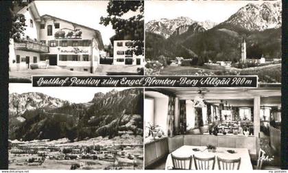 Pfronten Ostallgaeu Bayern Pfronten-Berg Gasthof Pension