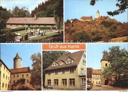 Kahla Elster Leuchtenburg Innenhof FDGB Erholungsheim Jaques Decour Karl Liebkne