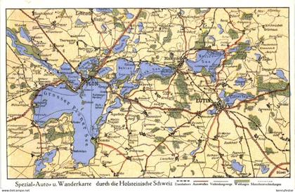 Plön Eutin - Landkarte