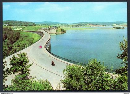 A5033 - alte Foto Ansichtskarte - Talsperre Pöhl - Staumauer - Hoffmann TOP
