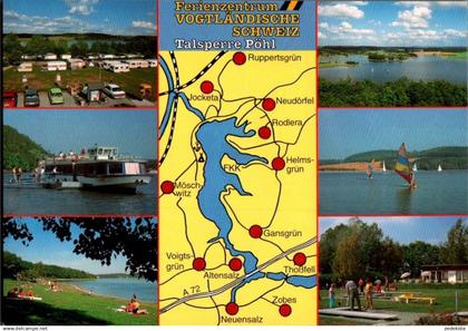 H9088 - TOP Pöhl Talsperre - Verlag Bild und Heimat Reichenbach Qualitätskarte