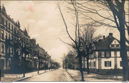 Neudamm (Neumark) Dbno Soldiner Straße Fotokarte LK Königberg Neumark 1927