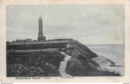 Ostseebad Horst Pommern Leuchtturm Postkarte
