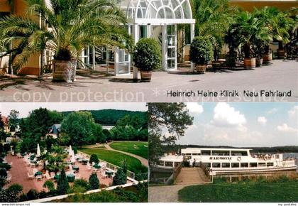 Neu Fahrland Heinrich Heine Klinik Bootsanleger Fahrgastschiff