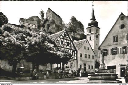 Pottenstein Oberfranken Pottenstein Marktplatz