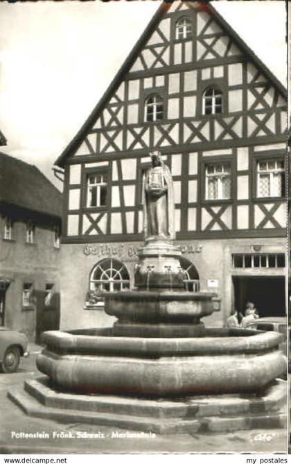 Pottenstein Oberfranken Pottenstein Saeule