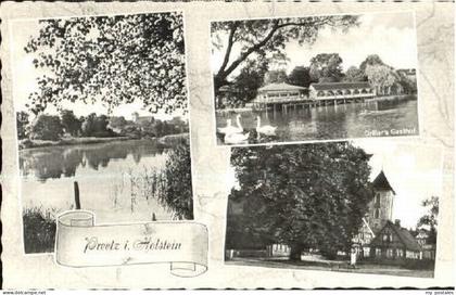 Preetz Holstein Preetz Gasthof Driller ungelaufen ca. 1955