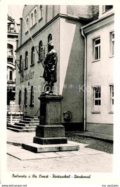 Pulsnitz Sachsen Ernst Rietzschel Denkmal