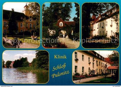Pulsnitz Sachsen Klinik Schloss Pulsnitz Teilansichten Seepartie