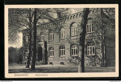 AK Quakenbrück, Ansicht des Realgymnasiums