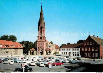 Quakenbrueck Marktplatz mit Marienkirche