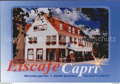 Querfurt Sachsen-Anhalt EisCafe Capri